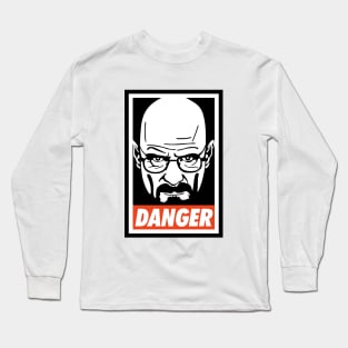 Walter White - I am danger Long Sleeve T-Shirt